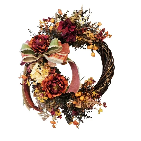 Deluxe Fall Floral wreath